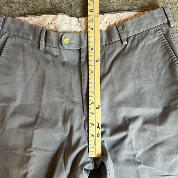 Peter Millar Pants Mens 36 Blue Five Pocket Casual Stretch Modern Fit Chino - Picture 5 of 8